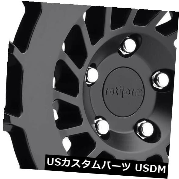 海外輸入ホイール 4-新しい18インチRotiform CCV R137ホイール18x8.5 5x112 45マットブラックリム 4-New 18\