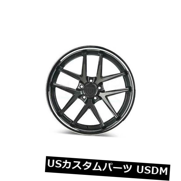 海外輸入ホイール 4-新しい19インチRohana RC9ホイール19x8.5 / 19x11 5x120 20/28グラファイトスタッガードリム 4-New 19\