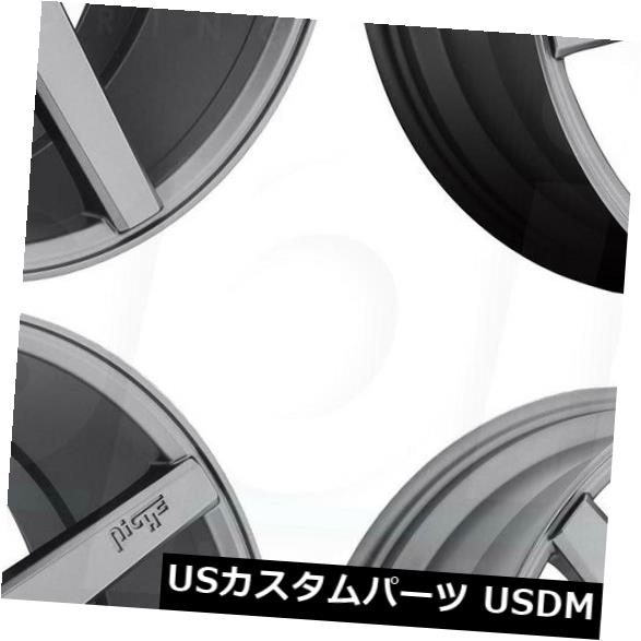 海外輸入ホイール 4-New 19 "Niche Verona M149 Wheels 19x8.5 5x114.3 35 GunMetal Rims 4-New 19" Niche Verona M149 Wheels 19x8.5 5x114.3 35 GunMetal Rims 【並行輸入品】｜カスタムパーツ WORLD倉庫