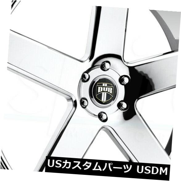 海外輸入ホイール 4-新しい22 "DUB Baller S115ホイール22x8.5 5x4.5 38クロームリム 4-New 22" DUB Baller S115 Wheels 22x8.5 5x4.5 38 Chrome Rims 【並行輸入品】｜カスタムパーツ WORLD倉庫