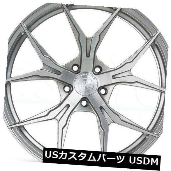 海外輸入ホイール 4-新しい22インチRohana RFX5ホイール22x9 / 22x10.5 5x115 13/18チタニウムスタッガードリム 4-New 22\