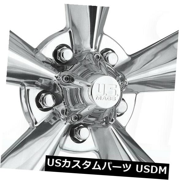 海外輸入ホイール 4-新しい18インチUS Mags Standard U201ホイール18x7 / 18x9 5x4.75 / 5x120.6 5 0/6ポリッシュドSt 4-New 18" US Mags Standard U201 Wheels 18x7/18x9 5x4.75/5x120.65 0/6 Polished St 【並行輸入品】|カスタムパーツ WORLD倉庫