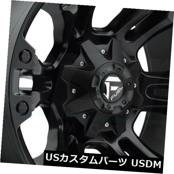 海外輸入ホイール 4-新しい20インチの燃料蒸気D560ホイール20x10 8x170 -18マットブラックリム 4-New 20\