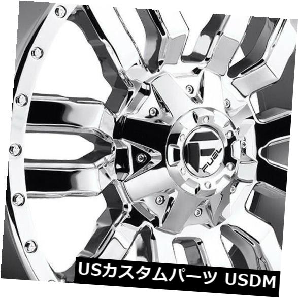 海外輸入ホイール 4-新しい22 "燃料スレッジD631ホイール22x10 6x135 / 6x5.5 10クロムリムマグ 4-New 22" Fuel Sledge D631 Wheels 22x10 6x135/6x5.5 10 Chrome Rims Mags 【並行輸入品】|カスタムパーツ WORLD倉庫