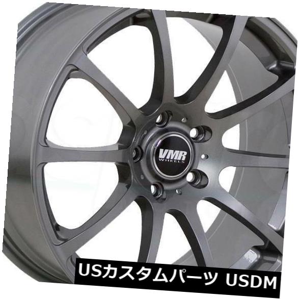 海外輸入ホイール 4-新しい19インチVMR V701ホイール19x8.5 / 19x9.5 5x112 35/45ガンメタルスタガードリム 4-New 19\