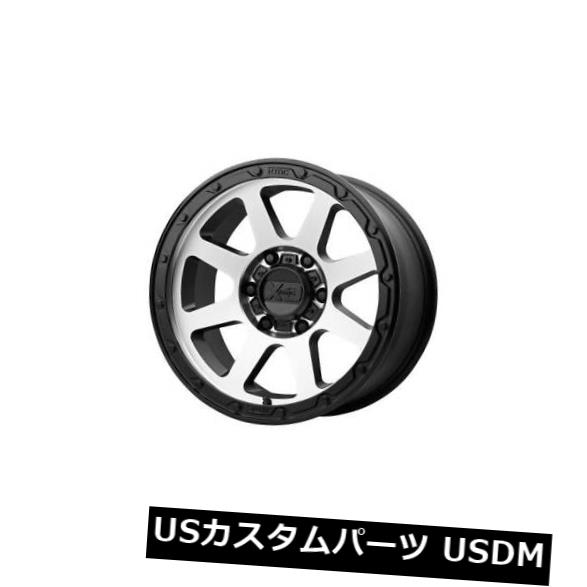 海外輸入ホイール 4-新しい18インチXD XD134アディクト2ホイール18x8.5 8x6.5 / 8x165.1 0マットブラックマシンRi 4-New 18" XD XD134 Addict 2 Wheels 18x8.5 8x6.5/8x165.1 0 Matte Black Machine Ri 【並行輸入品】|カスタムパーツ WORLD倉庫