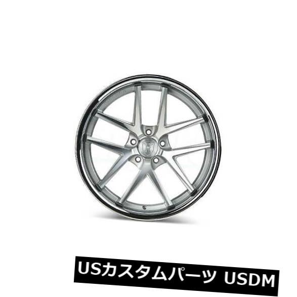 海外輸入ホイール 4-新しい20インチRohana RC9ホイール20x10 / 20x11 5x114.3 22/28シルバースタッガードリム 4-New 20\