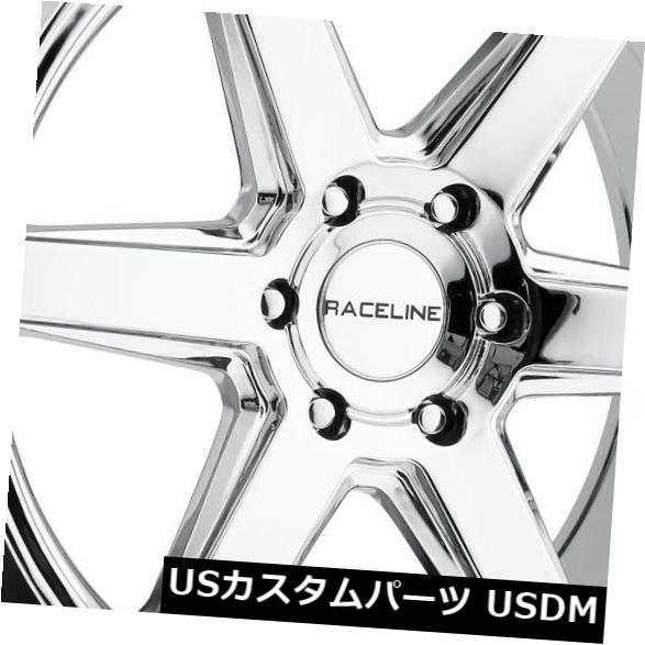 海外輸入ホイール 4-新しい18インチRaceline 156Cサージホイール18x8 6x135 35クロームリム 4-New 18\