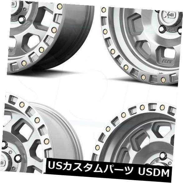 海外輸入ホイール 4-新しい18インチXD XD132 RG2ホイール18x9 6x135 0マシンリム 4-New 18\
