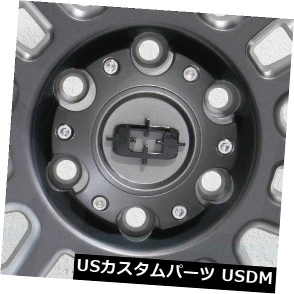 海外輸入ホイール 4-新しい20インチVision 418ウィドウホイール20x12 5x5.5 / 5x139.7 -51グレーミルドリム 4-New 20\