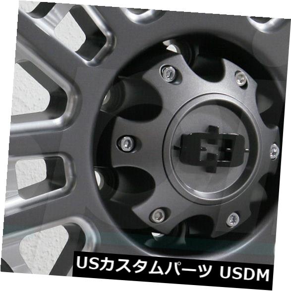 海外輸入ホイール 20x9 Vision 418 Widow 5x5 / 5x127 10グレーミルドホイールリムセット（4） 20x9 Vision 418 Widow 5x5/5x127 10 Grey Milled Wheels Rims Set(4) 【並行輸入品】｜カスタムパーツ WORLD倉庫
