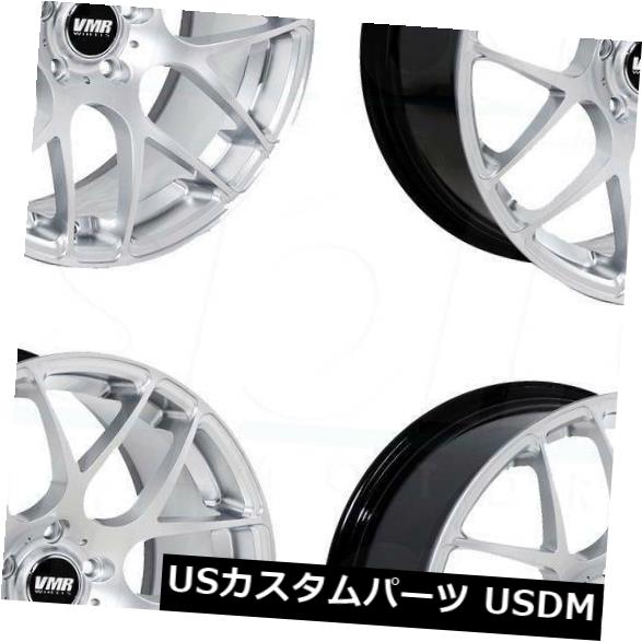 海外輸入ホイール 18x9.5 VMR V710 5x114.3 45ハイパーシルバーホイールリムセット（4） 18x9.5 VMR V710 5x114.3 45 Hyper Silver Wheels Rims Set(4) 【並行輸入品】｜カスタムパーツ WORLD倉庫
