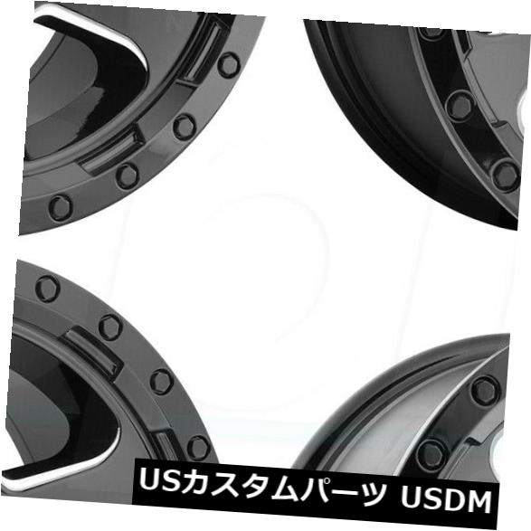 海外輸入ホイール 17x9フューエルリッパーD589 6x135 -12マットブラックホイールリムセット（4） 17x9 Fuel Ripper D589 6x135 -12 Matte Black Wheels Rims Set(4) 【並行輸入品】｜カスタムパーツ WORLD倉庫