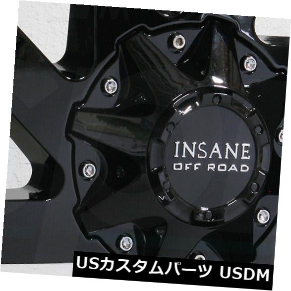 海外輸入ホイール 20x10 Insane IO-12 5x114.3 / 5x5 0グロスブラックホイールリムセット（4） 20x10 Insane IO-12 5x114.3/5x5 0 Gloss Black Wheels Rims Set(4) 【並行輸入品】｜カスタムパーツ WORLD倉庫 244,860円
