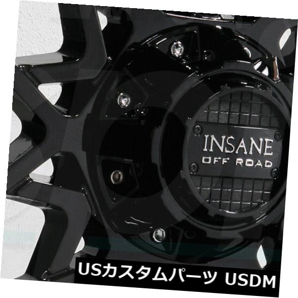 海外輸入ホイール 20x10 Insane IO-10 5x114.3 / 5x5 0グロスブラックホイールリムセット（4） 20x10 Insane IO-10 5x114.3/5x5 0 Gloss Black Wheels Rims Set(4) 【並行輸入品】｜カスタムパーツ WORLD倉庫