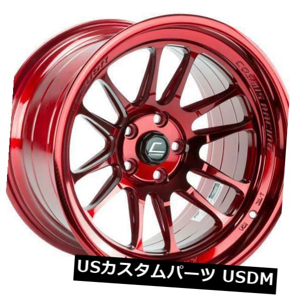 海外輸入ホイール 17x9 Cosmis XT-206R 5x114.3 5ハイパーレッドホイールリムセット（4） 17x9 Cosmis XT-206R 5x114.3 5 Hyper Red Wheels Rims Set(4) 【並行輸入品】｜カスタムパーツ WORLD倉庫