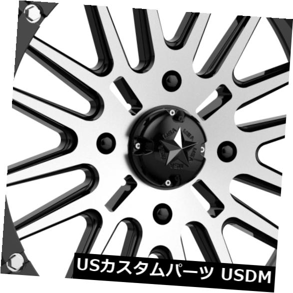 海外輸入ホイール 15x7 MSAオフロードM37ブルートビードロック4x156 10ブラックマシニングホイールリムセット（4） 15x7 MSA Off-Road M37 Brute Beadlock 4x156 10 Black Machined Wheels Rims Set(4) 【並行輸入品】｜カスタムパーツ WORLD倉庫