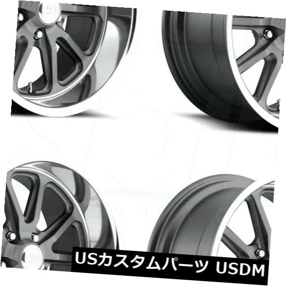 海外輸入ホイール 18x9.5 US Mags Rambler U111 5x5 / 5x127 1 GunMetal Wheels Rims Set(4) 18x9.5 US Mags Rambler U111 5x5/5x127 1 GunMetal Wheels Rims Set(4) 【並行輸入品】