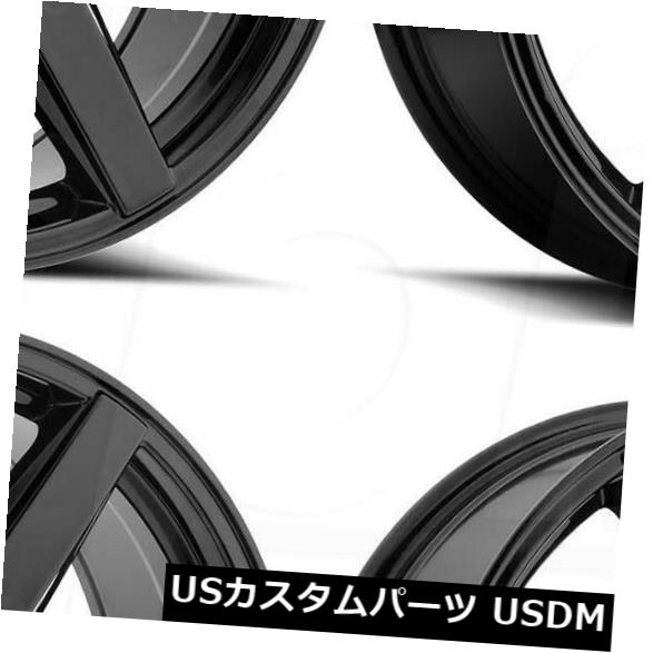 海外輸入ホイール 20x8.5レースライン156Bサージ6x5.5 / 6x139.7 15ブラックホイールリムセット（4） 20x8.5 Raceline 156B Surge 6x5.5/6x139.7 15 Black Wheels Rims Set(4) 【並行輸入品】｜カスタムパーツ WORLD倉庫