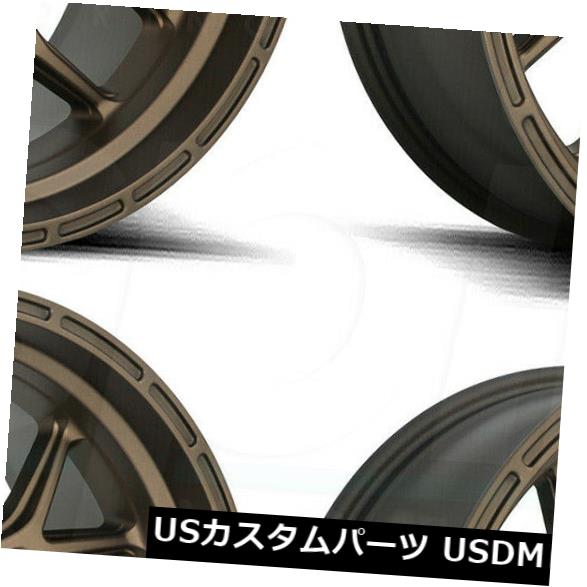 海外輸入ホイール 17x9 Fuel Tech D671 6x5.5 / 6x139.7 20ブロンズホイールリムセット（4） 17x9 Fuel Tech D671 6x5.5/6x139.7 20 Bronze Wheels Rims Set(4) 【並行輸入品】｜カスタムパーツ WORLD倉庫