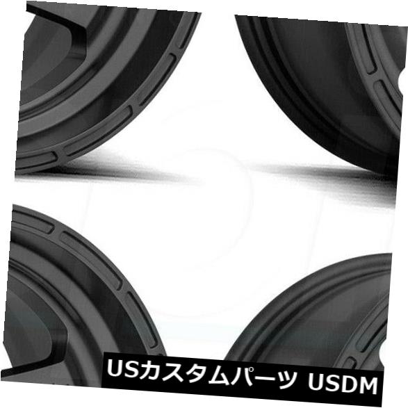 海外輸入ホイール 17x9 Fuel Shok D664 5x150 1ブラックホイールリムセット（4） 17x9 Fuel Shok D664 5x150 1 Black Wheels Rims Set(4) 【並行輸入品】｜カスタムパーツ WORLD倉庫