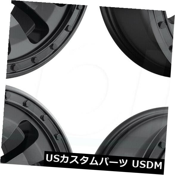 海外輸入ホイール 17x9 Fuel Tactic D630 6x5.5 / 6x139.7 -12マットブラックホイールリムセット（4） 17x9 Fuel Tactic D630 6x5.5/6x139.7 -12 Matte Black Wheels Rims Set(4) 【並行輸入品】 237,655円