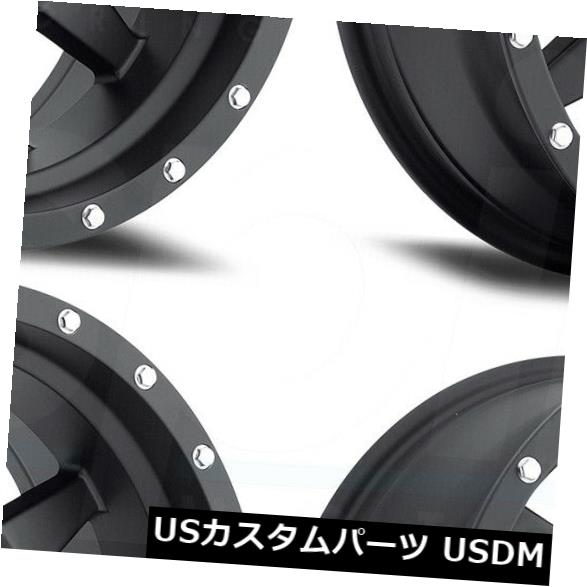 海外輸入ホイール 17x9メソッドMR301標準6x5.5 / 6x139.7 -12マットブラックホイールリムセット（4） 17x9 Method MR301 The Standard 6x5.5/6x139.7 -12 Matte Black Wheels Rims Set(4) 【並行輸入品】 236,885円