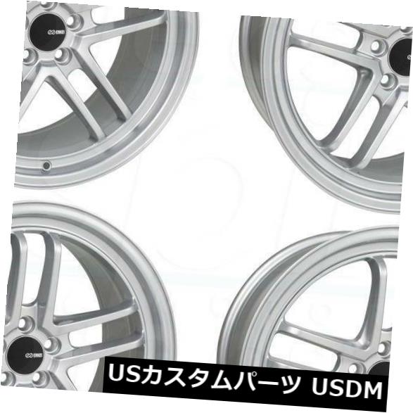 海外輸入ホイール 18x8.5 Enkei TSP5 5x114.3 40シルバーペイントホイールリムセット（4） 18x8.5 Enkei TSP5 5x114.3 40 Silver Paint Wheels Rims Set(4) 【並行輸入品】 235,290円