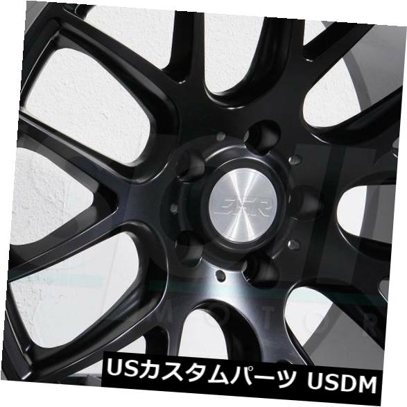 海外輸入ホイール 19x9.5 ESR SR12 5x114.3 22マットブラックホイールリムセット（4） 19x9.5 ESR SR12 5x114.3 22 Matte Black Wheels Rims Set(4) 【並行輸入品】