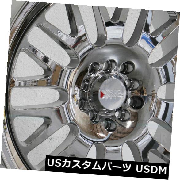 海外輸入ホイール 18x11 XXR 531 5x100 / 5x114.3 20プラチナホイールリムセット（4） 18x11 XXR 531 5x100/5x114.3 20 Platinum Wheels Rims Set(4) 【並行輸入品】