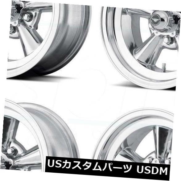 海外輸入ホイール 17x7 American Racing VN109 Tt O 5x5.5 / 5x139.7 0研磨ホイールリムセット（4） 17x7 American Racing VN109 Tt O 5x5.5/5x139.7 0 Polished Wheels Rims Set(4) 【並行輸入品】