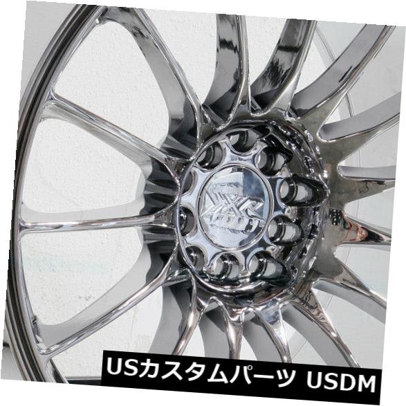 海外輸入ホイール 20x9.25 / 20x10。 25 XXR 550 5x114.3 / 5x120 16/16プラチナホイールリムセット（4） 20x9.25/20x10.25 XXR 550 5x114.3/5x120 16/16 Platinum Wheels Rims Set(4) 【並行輸入品】 232,100円