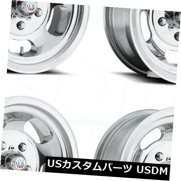 海外輸入ホイール 17x9 US Mags Indy U101 5x5.5 / 5x139.7 -37洗練されたホイールリムセット（4） 17x9 US Mags Indy U101 5x5.5/5x139.7 -37 Polished Wheels Rims Set(4) 【並行輸入品】