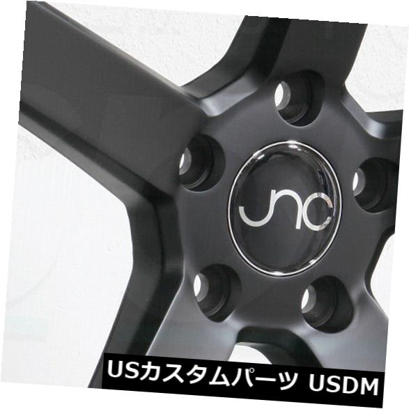 海外輸入ホイール 20x8.5 JNC 026 JNC026 5x120 35マットブラックホイールNew set（4） 20x8.5 JNC 026 JNC026 5x120 35 Matte Black Wheel New set(4) 【並行輸入品】