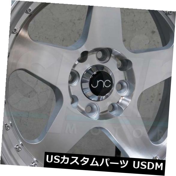 海外輸入ホイール 19x11 JNC 010 JNC010 5x114.3 25シルバーマシンフェイスホイールリムセット（4） 19x11 JNC 010 JNC010 5x114.3 25 Silver Machine Face Wheel Rims set(4) 【並行輸入品】 231,275円