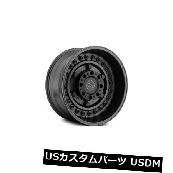 海外輸入ホイール 17x9.5ブラックライノアーモリー8x6.5 / 8x165.1 6ガンメタルホイールリムセット（4） 17x9.5 Black Rhino Armory 8x6.5/8x165.1 6 Gunmetal Wheels Rims Set(4) 【並行輸入品】