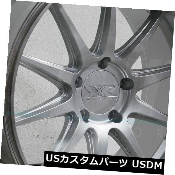 海外輸入ホイール 20x10.5 XXR 527D 5x114.3 20シルバーMLホイールリムセット(4) 20x10.5 XXR 527D 5x114.3 20 Silver ML Wheels Rims Set(4) 【並行輸入品】|カスタムパーツ WORLD倉庫
