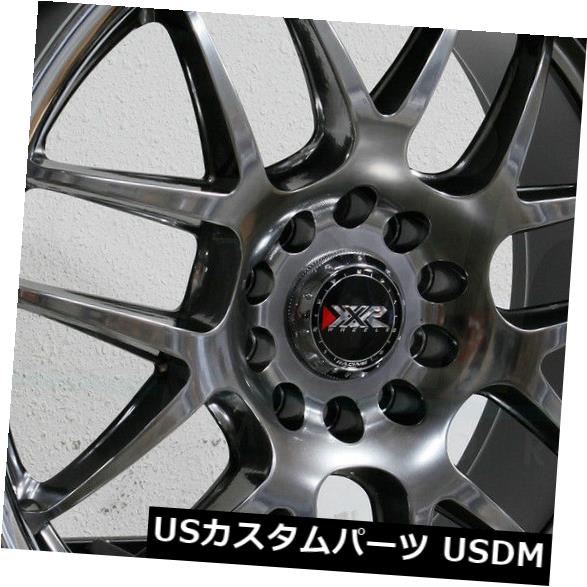 海外輸入ホイール 18x9 / 18x10.5 XXR 526 5x114.3 / 5x120 25/20クロムブラックSSCホイールリムセット(4) 18x9/18x10.5 XXR 526 5x114.3/5x120 25/20 Chromium Black SSC Wheels Rims Set(4) 【並行輸入品】|カスタムパーツ WORLD倉庫