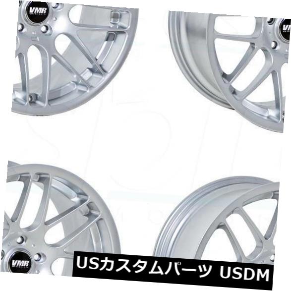 海外輸入ホイール 18x9.5 VMR V703 / VB3 5x120 33 Super Silver Wheels New Set（4） 18x9.5 VMR V703/VB3 5x120 33 Super Silver Wheels New Set(4) 【並行輸入品】