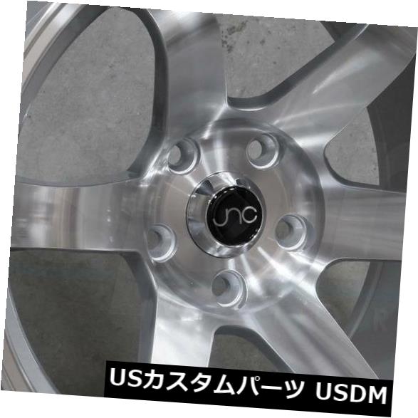海外輸入ホイール 19x9.5 JNC 014 JNC014 5x120 25シルバーマシンフェイスホイールリムセット(4) 19x9.5 JNC 014 JNC014 5x120 25 Silver Machine Face Wheel Rims set(4) 【並行輸入品】|カスタムパーツ WORLD倉庫