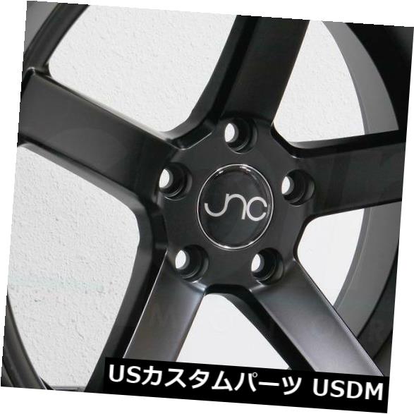 海外輸入ホイール 19x8.5 / 19x10.5 JNC 026 JNC026 5x114.3 40/25マットブラックホイールNew set（4） 19x8.5/19x10.5 JNC 026 JNC026 5x114.3 40/25 Matte Black Wheel New set(4) 【並行輸入品】