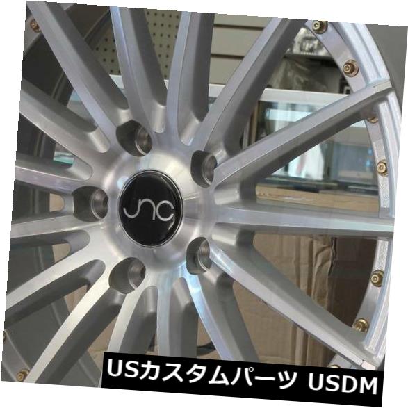 海外輸入ホイール 19x9.5 JNC 042 JNC042 5x114.3 35シルバーのマシンフェイス。 ホイールリムセット（4） 19x9.5 JNC 042 JNC042 5x114.3 35 Silver Machine Face. Wheel Rims set(4) 【並行輸入品】｜カスタムパーツ WORLD倉庫