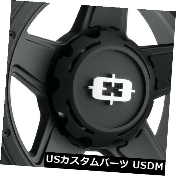 海外輸入ホイール 20x9 Vision 390 Empire 5x5.5 / 5x150 12サテンブラックホイールリムセット（4） 20x9 Vision 390 Empire 5x5.5/5x150 12 Satin Black Wheels Rims Set(4) 【並行輸入品】