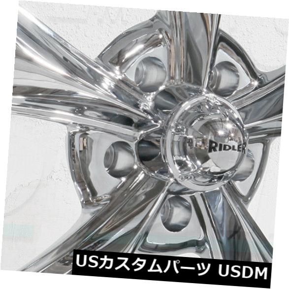 海外輸入ホイール 17x7ライダー695 5x114.3 0クロームホイールリムセット(4) 17x7 Ridler 695 5x114.3 0 Chrome Wheels Rims Set(4) 【並行輸入品】|カスタムパーツ WORLD倉庫