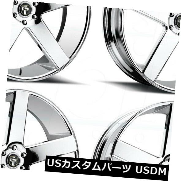 海外輸入ホイール 30x10 DUB Baller S115 5x5.5 / 5x139.7 25クロームホイールリムセット（4） 30x10 DUB Baller S115 5x5.5/5x139.7 25 Chrome Wheels Rims Set(4) 【並行輸入品】｜カスタムパーツ WORLD倉庫 690,976円