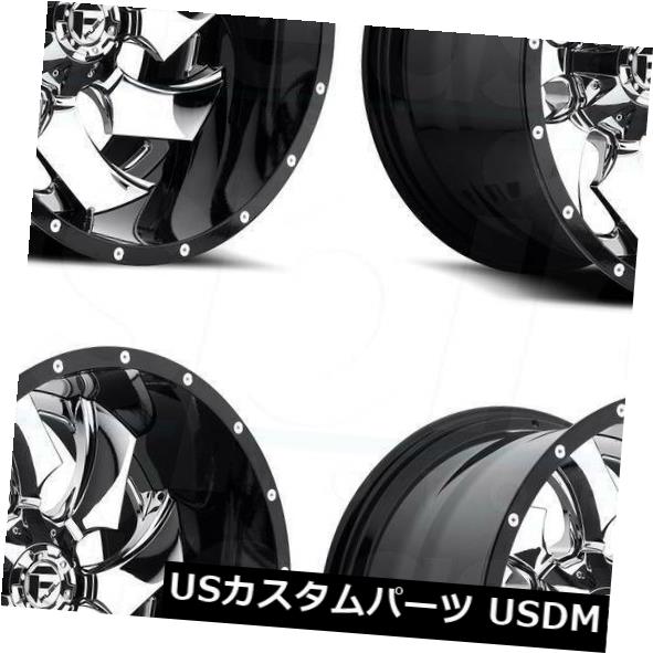 海外輸入ホイール 22x10 Fuel Cleaver D240 6x135 / 6x5.5 -13 Chrome Wheels Rims Set(4) 22x10 Fuel Cleaver D240 6x135/6x5.5 -13 Chrome Wheels Rims Set(4) 【並行輸入品】|カスタムパーツ WORLD倉庫