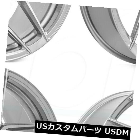 海外輸入ホイール 22x9 Rohana RFX11 5x112 35チタンホイールリムセット（4） 22x9 Rohana RFX11 5x112 35 Titanium Wheels Rims Set(4) 【並行輸入品】