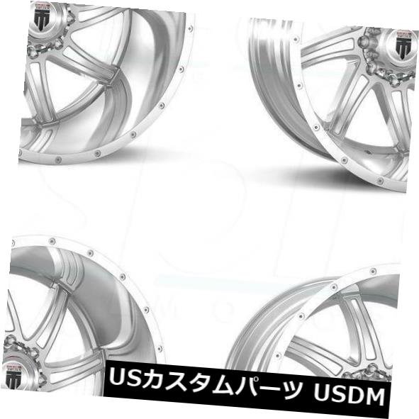 海外輸入ホイール 24x14 Truxx AT162 8x180 -76クロームホイールリムセット（4） 24x14 Truxx AT162 8x180 -76 Chrome Wheels Rims Set(4) 【並行輸入品】｜カスタムパーツ WORLD倉庫