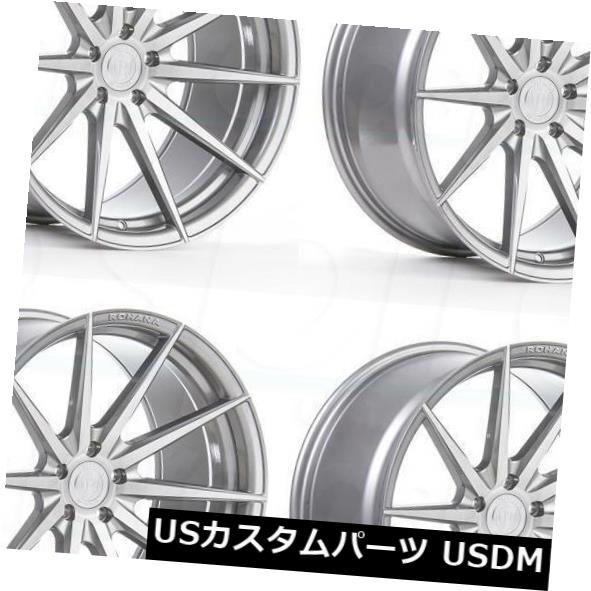 海外輸入ホイール 20x10 / 20x11 Rohana RF1 5x112 30/28チタンホイールリムセット(4) 20x10/20x11 Rohana RF1 5x112 30/28 Titanium Wheels Rims Set(4) 【並行輸入品】|カスタムパーツ WORLD倉庫