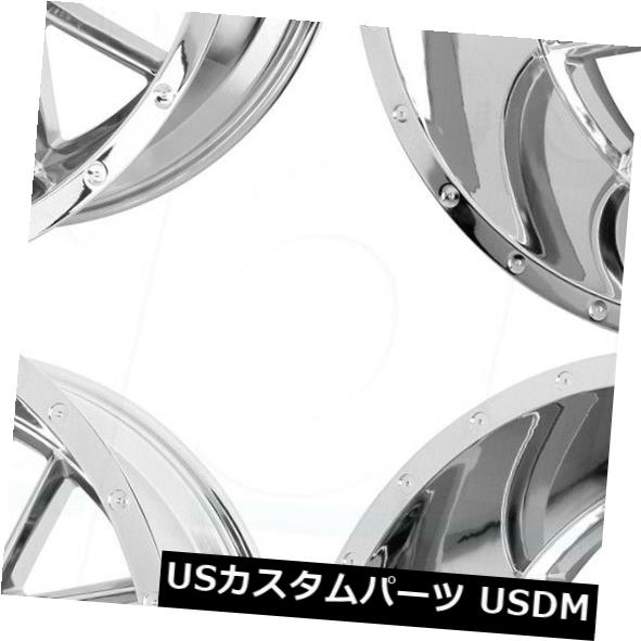 海外輸入ホイール 22x10 Moto Metal MO986 Siege 8x180 -18クロームホイールリムセット（4） 22x10 Moto Metal MO986 Siege 8x180 -18 Chrome Wheels Rims Set(4) 【並行輸入品】